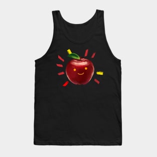 A happy apple Tank Top